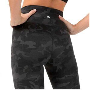 Lululemon Black Camo Leggings XS - XXS Range NWOT